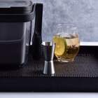 Bandeja Retangular Em Plástico Kenya Leather 34cm