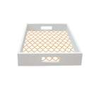 Bandeja Retangular Habbe L Branca