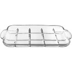Bandeja Retangular Home&co Vidro 3x38x23cm Transparente Para