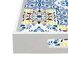 Bandeja Retangular Libre Ll Branca