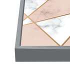 Bandeja Retangular Macaé Cinza