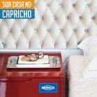 Bandeja Retangular Rasa Aço Inox Para Servir Com Alça 40cm Át