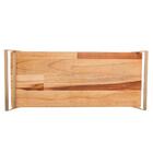 Bandeja Retangular Wolff Craft Teca Champanhe 41cm