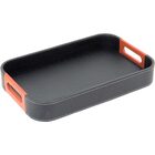 Bandeja Sintético Preto 2pç