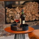 Bandeja Tocco 30X30X7,5Cm Preto Geguton