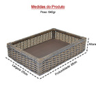 Bandeja Tradicional 35x25x08cm - Argila