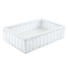 Bandeja Tradicional 35x25x08cm - Branco