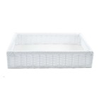 Bandeja Tradicional 40x30x08cm - Branco