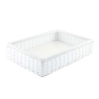 Bandeja Tradicional 40x30x08cm - Branco