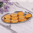 Bandeja Tradicional De Inox Rasa - 25cm