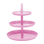 Bandeja Tripla Para Servir Doces E Salgadinhos Para Festa 3 A