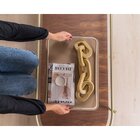 Bandeja Tymber 50 Cm X 37cm Em Aço Fendi