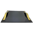 Bandeja Vitra Media Dourada - By Fineza