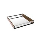 Bandeja Woodart De Madeira 35cm X 35cm X 5cm