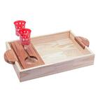 Bandeja Woodart De Madeira Teca E Pinus