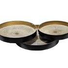 Bandejas Metal Dourado Conjunto 3 Peças