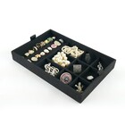 Bandejas Organizadoras para Joias Preto 4 x 20 x 30 Praticità