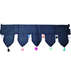 Bandô 5 Pontas Color Bordado Dourado Bordadodourado