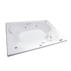 Banheira Retangular 1131x46cm 14 jatos Ouro Fino