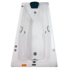 Banheira Retangular 185x42cm 3 jatos Ouro Fino