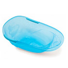 Banheira 34l De Plástico Adoleta Bebê Conforto Translúcida Az