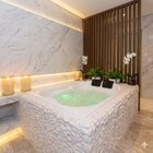 Banheira  Casal De  Hidromassagem   Ascoli  Elegance 180cm X