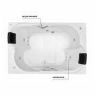 Banheira  Casal De  Hidromassagem  Lecce Elegance 180cm X 120
