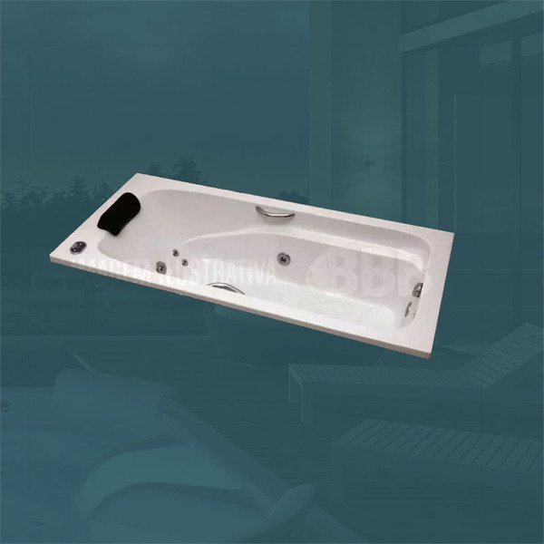 BANHEIRA ACQUA LINEA COMPLETA COM HIDRO EM ACRILICO (0,79 x 1