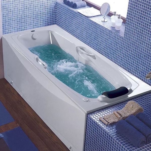 Banheira Almeria 165x090 M Slim Acrílico 220v Albacete