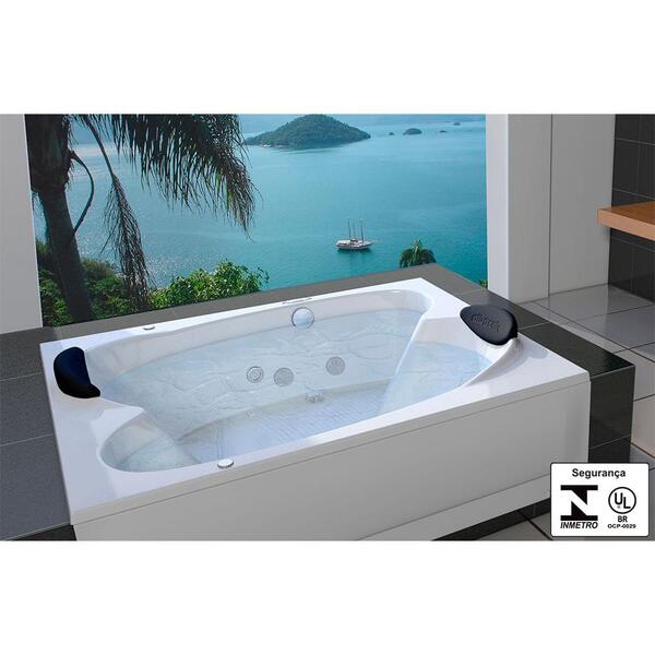 Banheira Arosa Slim 1,75x1,45x0,46 Acrílico Albacete