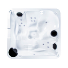 Banheira Retangular Barcelona 215x198x94cm Acrílico Branco Aquaplás