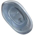 Banheira Bebê 32 Lts Valvula Água Perolado Plastibrasil - Azul