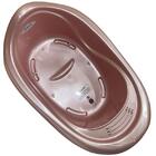 Banheira Bebê 32 Lts Valvula Água Perolado Plastibrasil - Rosa