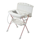 Banheira Burigotto Splash+ Com Suporte E Trocador Rosê Madder