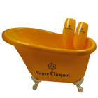 Banheira Champanheira Veuve Clicquot + 2 Taças Champanhe