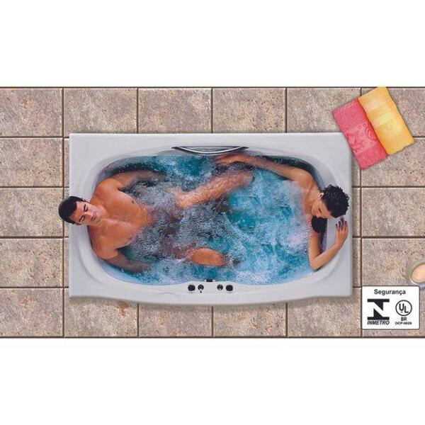 Banheira Cielo Dupla Master 160x105x44 M Gel Coat Albacete