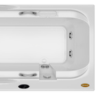 Banheira Retangular com Hidromassagem 1,60X90X45cm 220V Regina G2 Confort  Jacuzzi