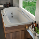 Banheira Retangular com Hidromassagem 1,60X90X45cm 220V Regina G4 Confort Plus Jacuzzi