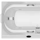 Banheira Retangular com Hidromassagem 1,70X90X45cm 220V Regina G4 Confort Plus Jacuzzi