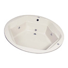 Banheira com Hidromassagem 140x140x50cm Acrílico Acriluna Standard Ouro Fino