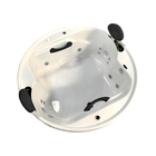 Banheira com Hidromassagem 150x150x50cm Acrílico Lunacril Top Line Ouro Fino