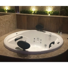 Banheira com Hidromassagem 150x150x50cm Acrílico Lunacril Top Line Ouro Fino