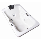 Banheira com Hidromassagem 150x90x46cm Acrílico Acrillic Top Line Ouro Fino