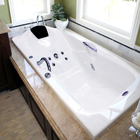 Banheira com Hidromassagem 150x90x46cm Acrílico Acrillic Top Line Ouro Fino