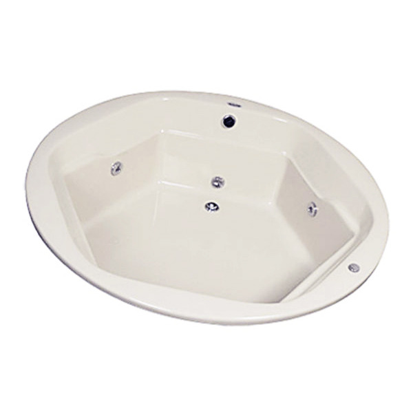 Banheira com Hidromassagem 160x160x50cm Acrílico Acriluna Standard Ouro Fino