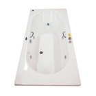 Banheira com Hidromassagem 160x90x46cm Acrílico Ourocril Premium Ouro Fino