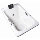 Banheira com Hidromassagem 170x90x46cm Acrílico Acrillic Standard Ouro Fino