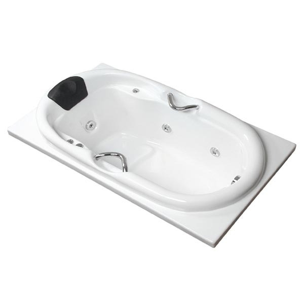 Banheira com Hidromassagem 176x65x53cm Acrílico Acrilnew Premium Ouro Fino