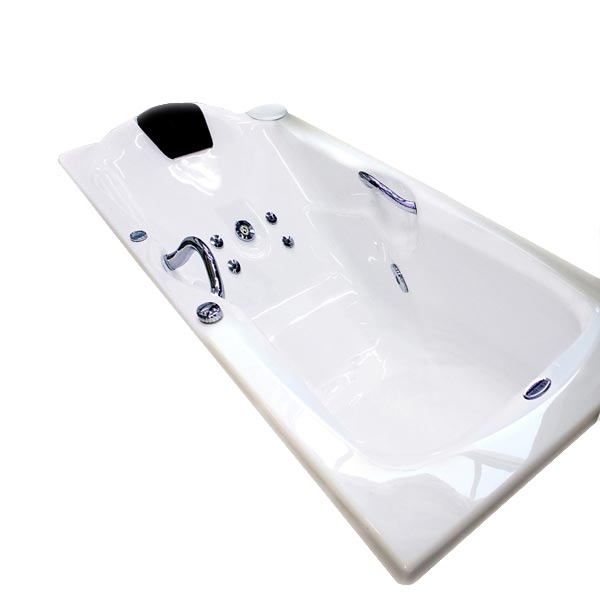 Banheira com Hidromassagem 180x90x46cm Acrílico Acrillic Premium Ouro Fino