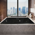 Banheira com Hidromassagem 40x110x170cm Cristal Ouro Fino